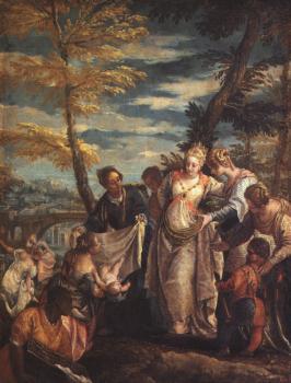 保羅 委羅內塞 Rescue of Moses from the waters of the Nile 保羅 委羅內塞 Rescue of Moses from the waters of the Nile